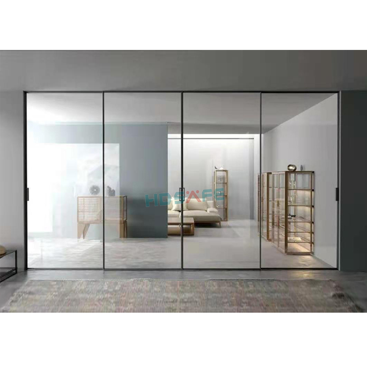 slim framed sliding glass doors