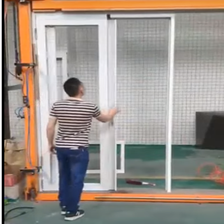 NEW PVC Folding Sliding Glass Door Save Space
