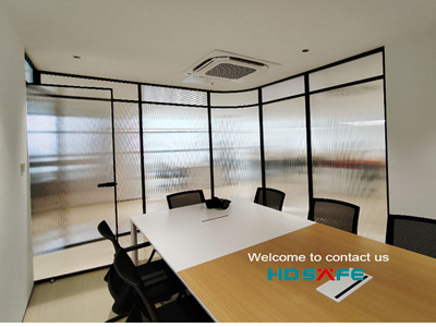 What Is The Function Of The Modern Glass Partition Door In The Office？