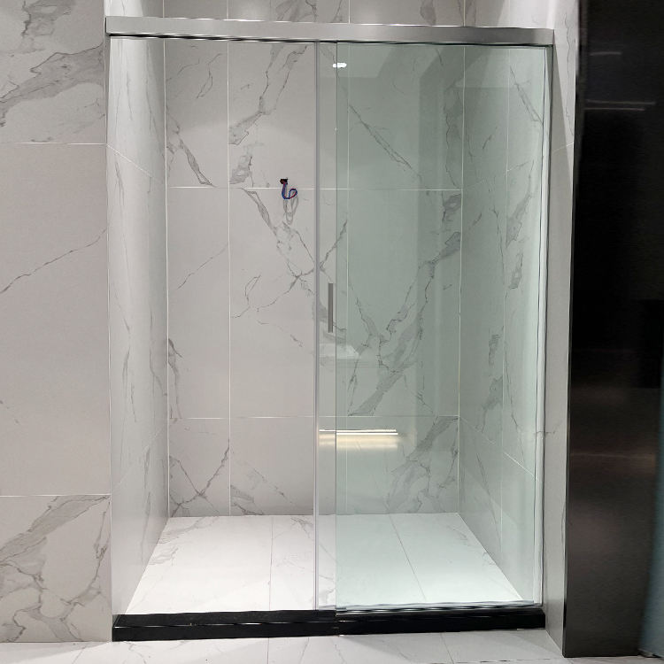 Sistema de porta deslizante automática HDSAFE｜Porta de vidro deslizante sem  moldura｜Interior do escritório