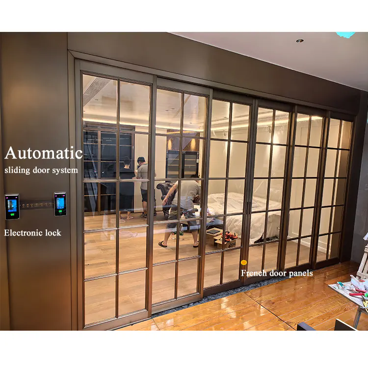 HDSAFE Sliding Automatic Door Manufacturer Mobile APP Auto Slide Door ...